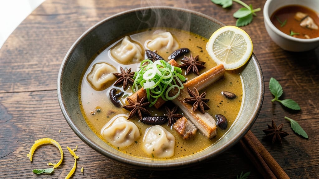 Authentic Wor Wonton Soup Recipe: Clear Broth Magic With Silky Egg Ribbons
