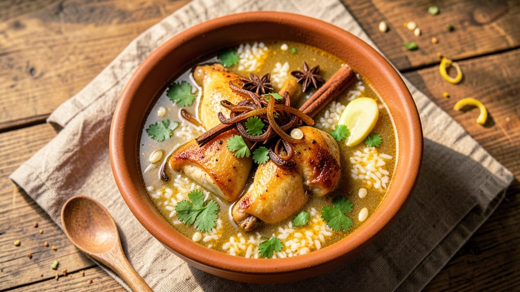 Bangladeshi Chicken Soup Recipe: Fragrant Turmeric and Cumin Infusion