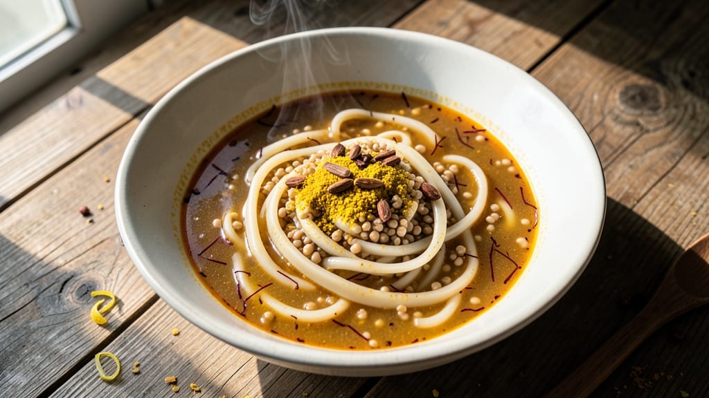 Ash Persian Soup Recipe: Herb-Infused Broth With Toasted Barley Bites