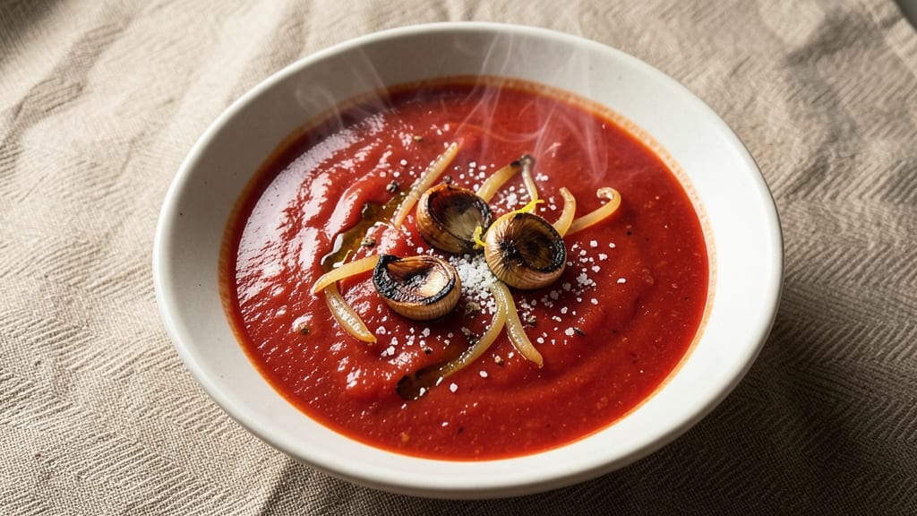 Brian Lagerstrom's Tomato Soup Recipe: Silky-Smooth Velvety Texture