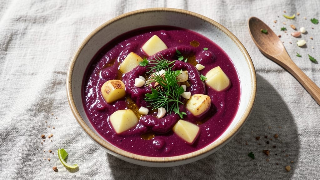 Beet and Potato Soup Recipe: Deep Earthy Sweetness With Silky Swirls