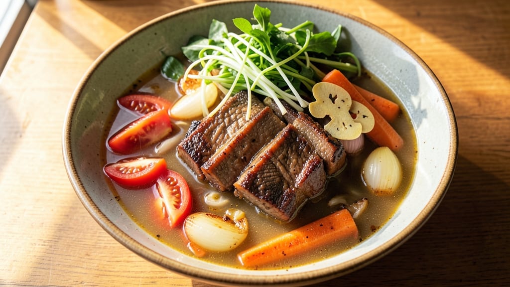 Beef Soup Pinoy Recipe: Slow-Simmered Comfort with Crispy Celery Crowns