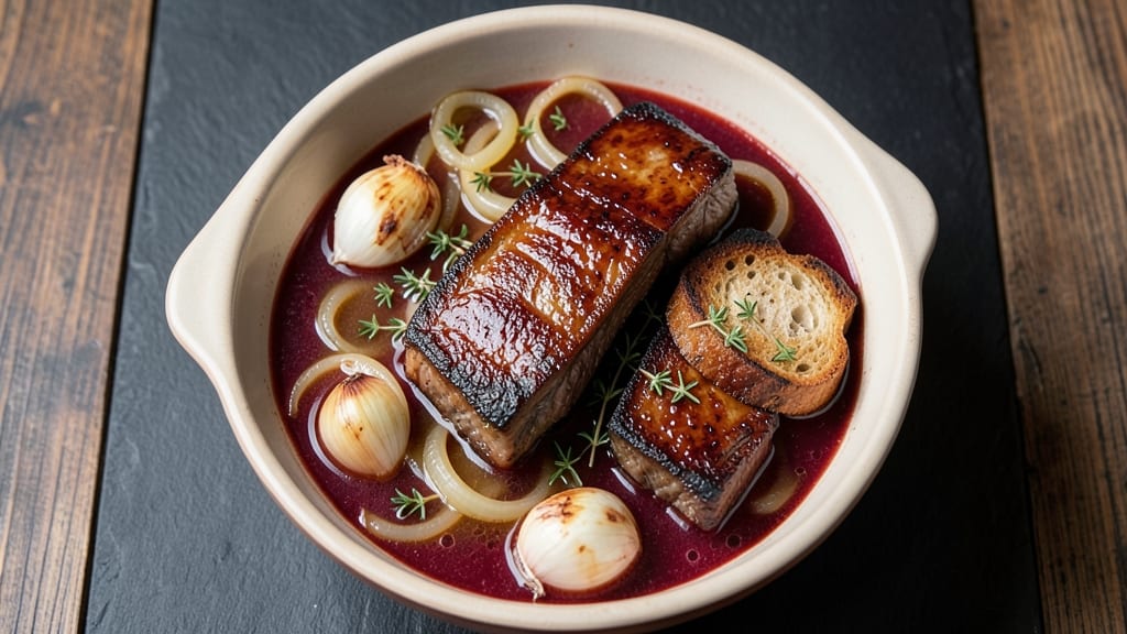 Braised Short Rib French Onion Soup Recipe: Deep Umami Braise Meets Caramelized Onion Clouds