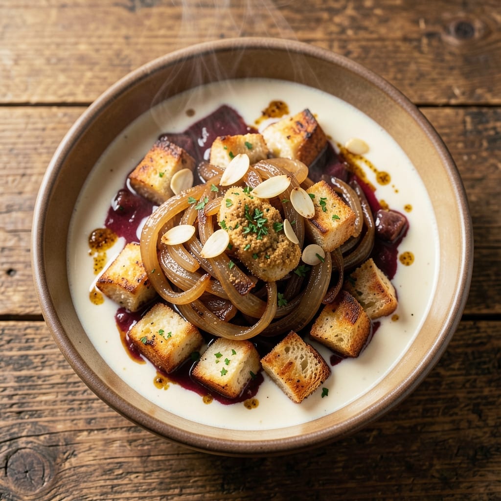 7 Onion Soup Recipe: Crispy Bread Top and Melty Cheese Magic