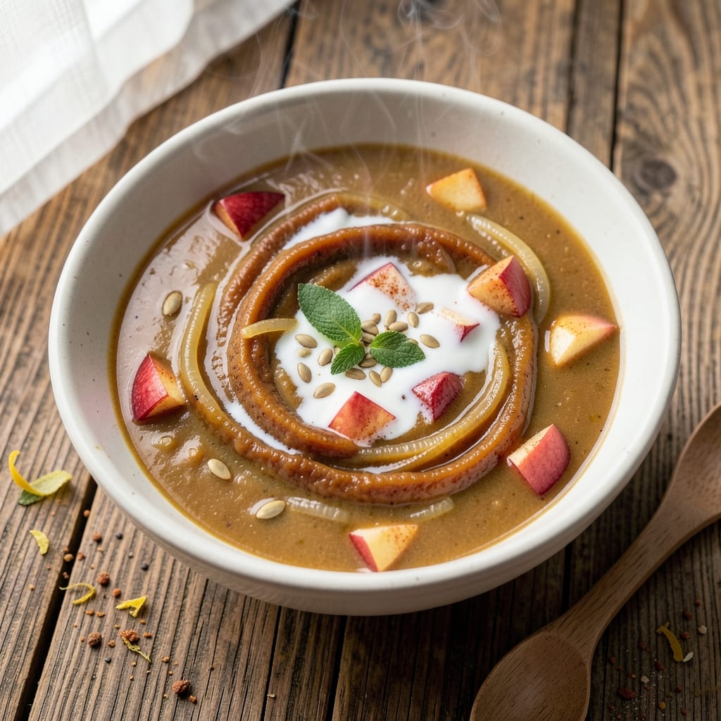 Acorn Squash and Apple Soup Recipe: Spiced Roast and Creamy Blend