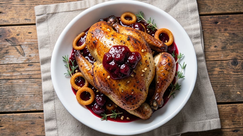 Chicken Recipe With Cranberry Sauce and Onion Soup Mix: Sweet-Tangy Glaze Meets Savory Crunch