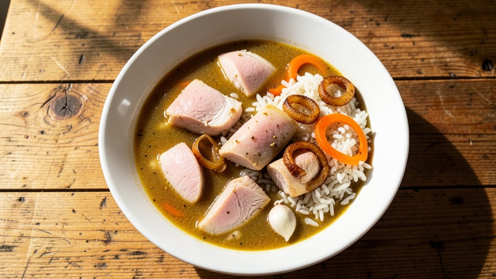 Boiled Chicken and Rice Soup Recipe: Lightweight Yet Filling Immune-Boosting Bowl