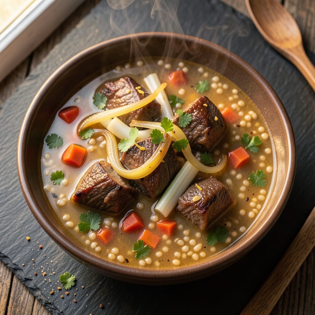 5 Star Beef Barley Soup Recipe: Slow-Simmered Depth with Toasted Barley Crunch