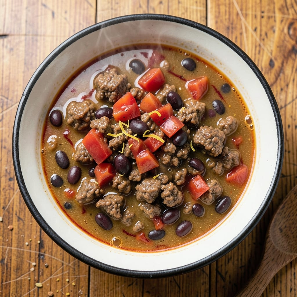10 Can Soup Recipe with Ground Beef: Smoky, Savory Depth from Pantry Staples