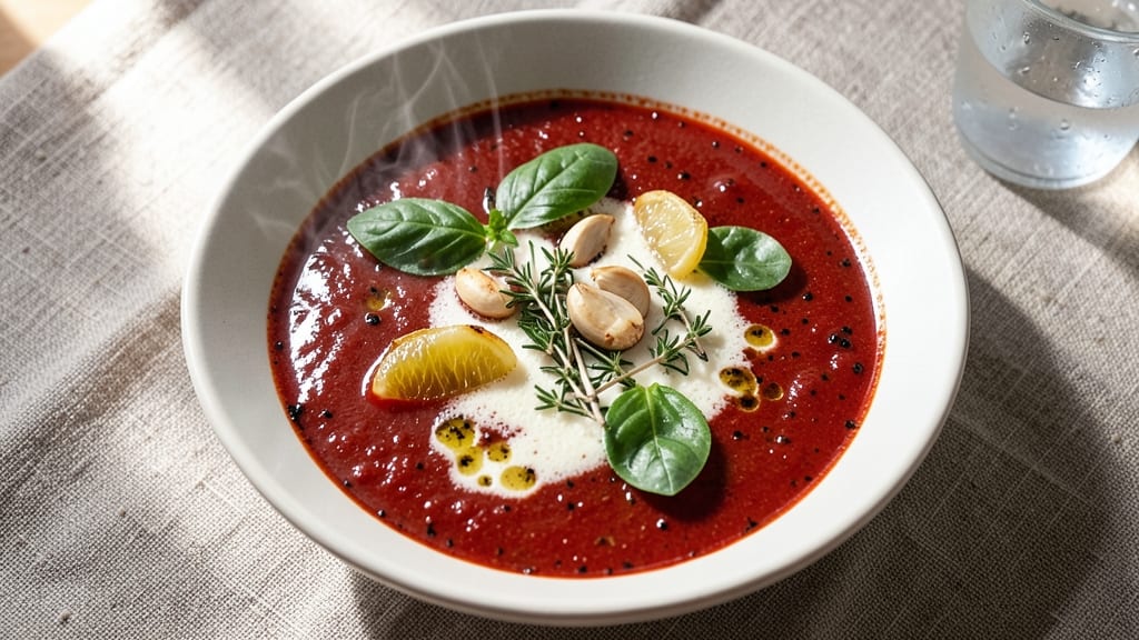 Best Roasted Tomato Soup Recipe Ever: Smoky Garlic Roast Intensifies Natural Sweetness