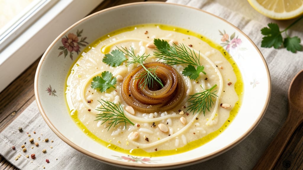 Authentic Greek Lemon Rice Soup Recipe: Zesty Herb Brightness in One Pot