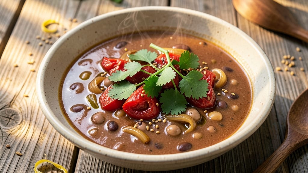 Black Bean and Tomato Soup Recipe: Spiced Latin-Inspired Depth in One Pot