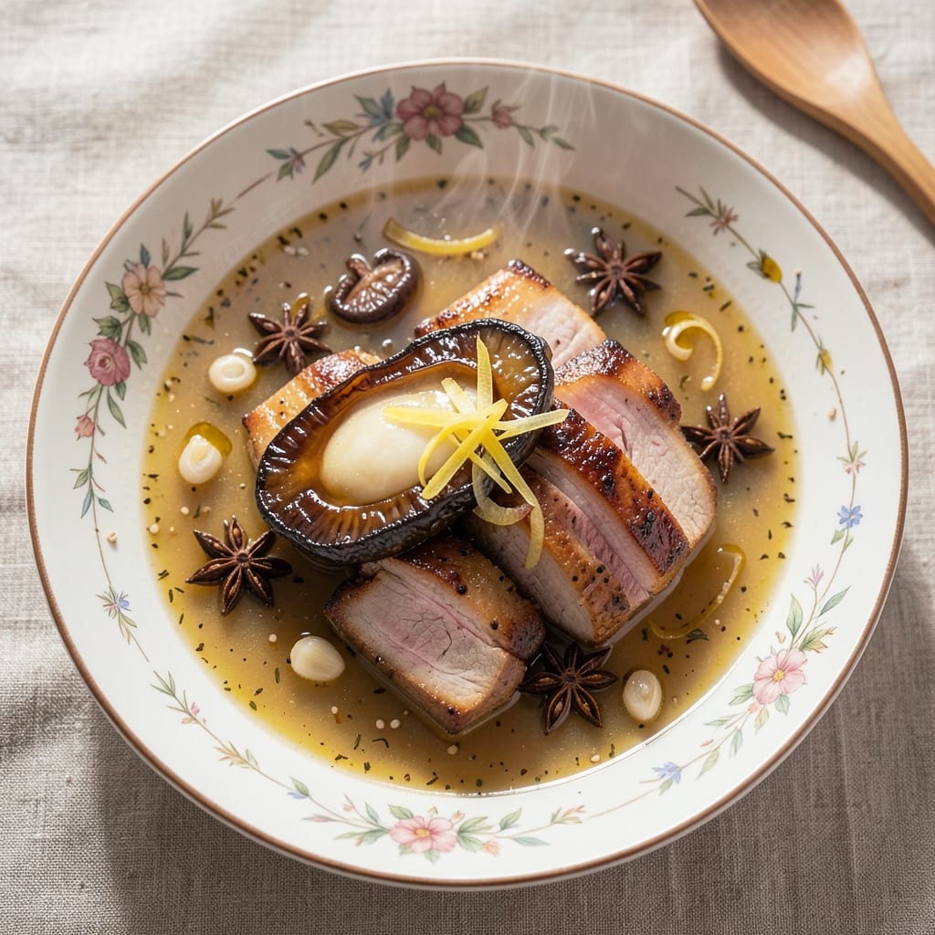 Abalone Pork Soup Recipe: Silky Seafood and Charred Pork Union
