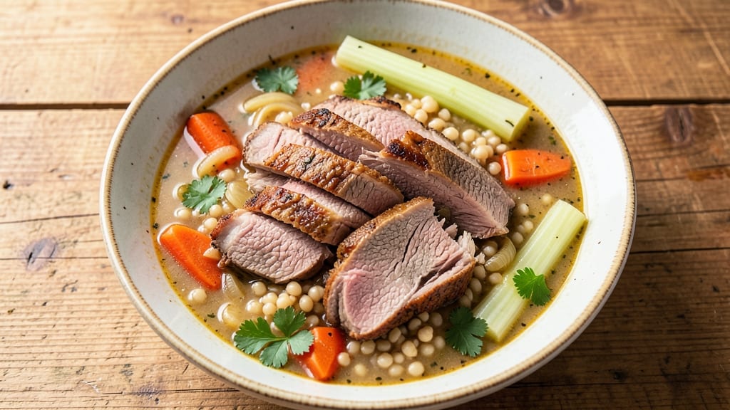 Beef Barley Soup Recipe With Leftover Roast: Leftover Reinvention With Hearty Pearl Barley