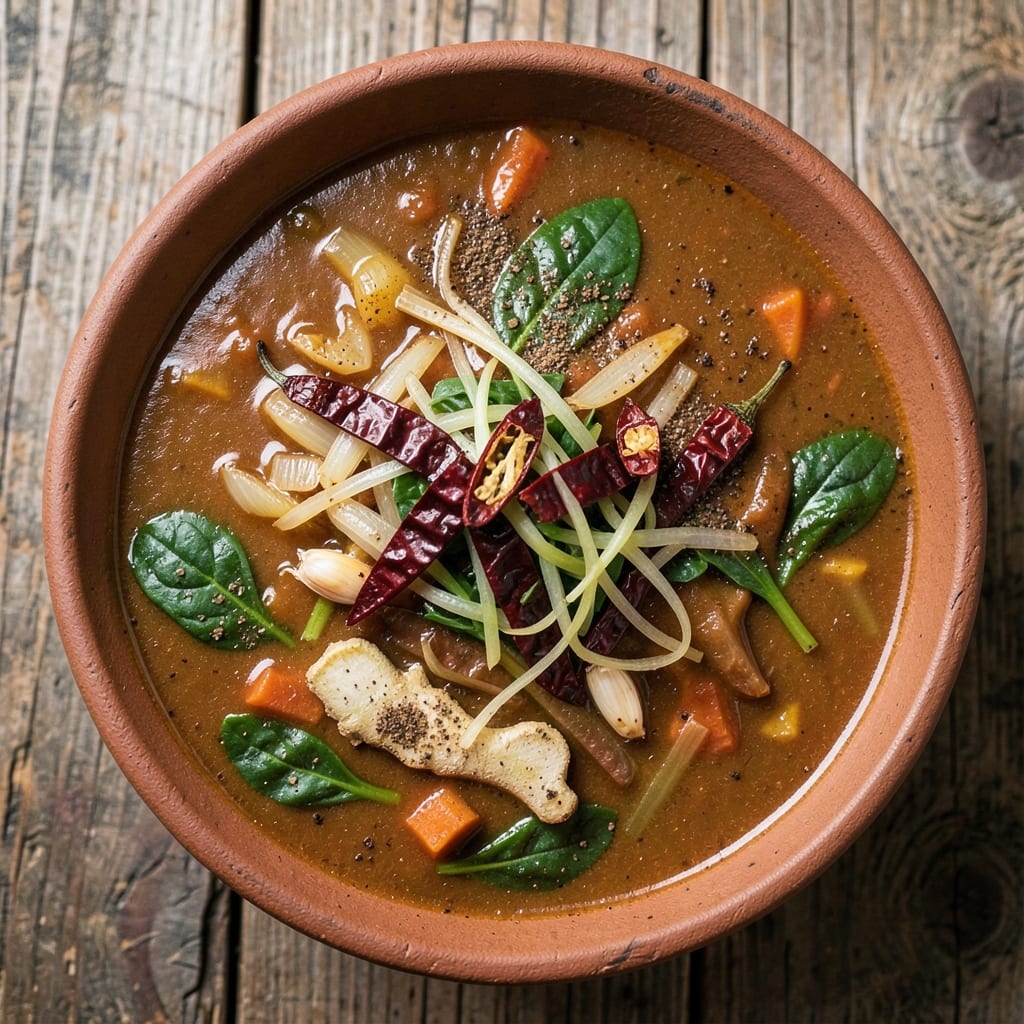 African Vegetable Soup Recipe: Bold Spice and Leafy Green Harmony