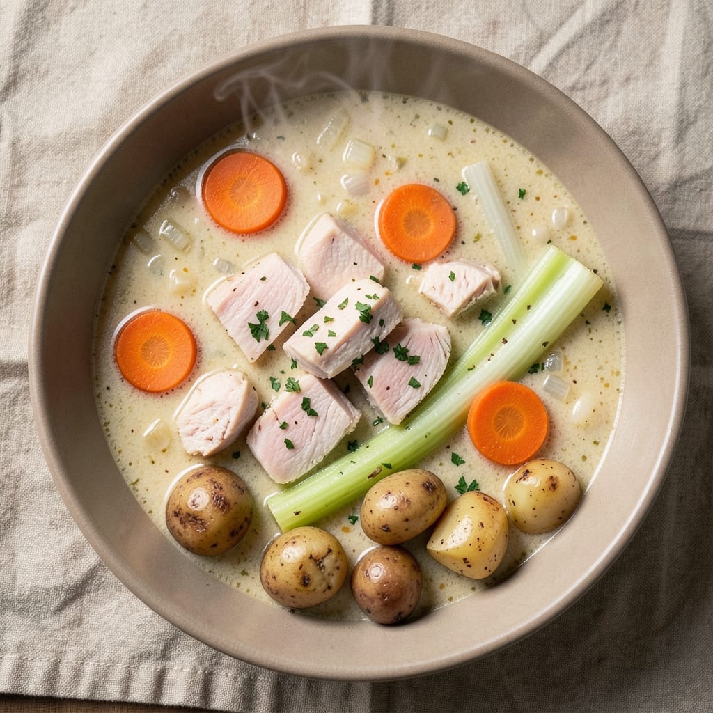 7-Can Chicken Soup Recipe: Pantry-Packed Protein in One Pot