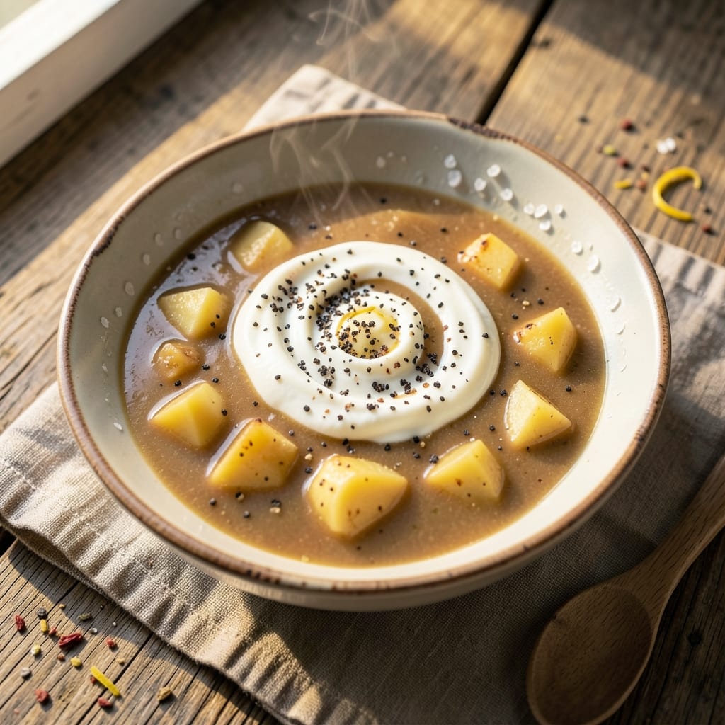 5-Ingredient Potato Soup Recipe: Velvety Texture Without the Blender