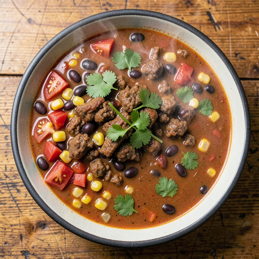 9-Can Taco Soup Recipe: Spice-Packed Fiesta in One Pot