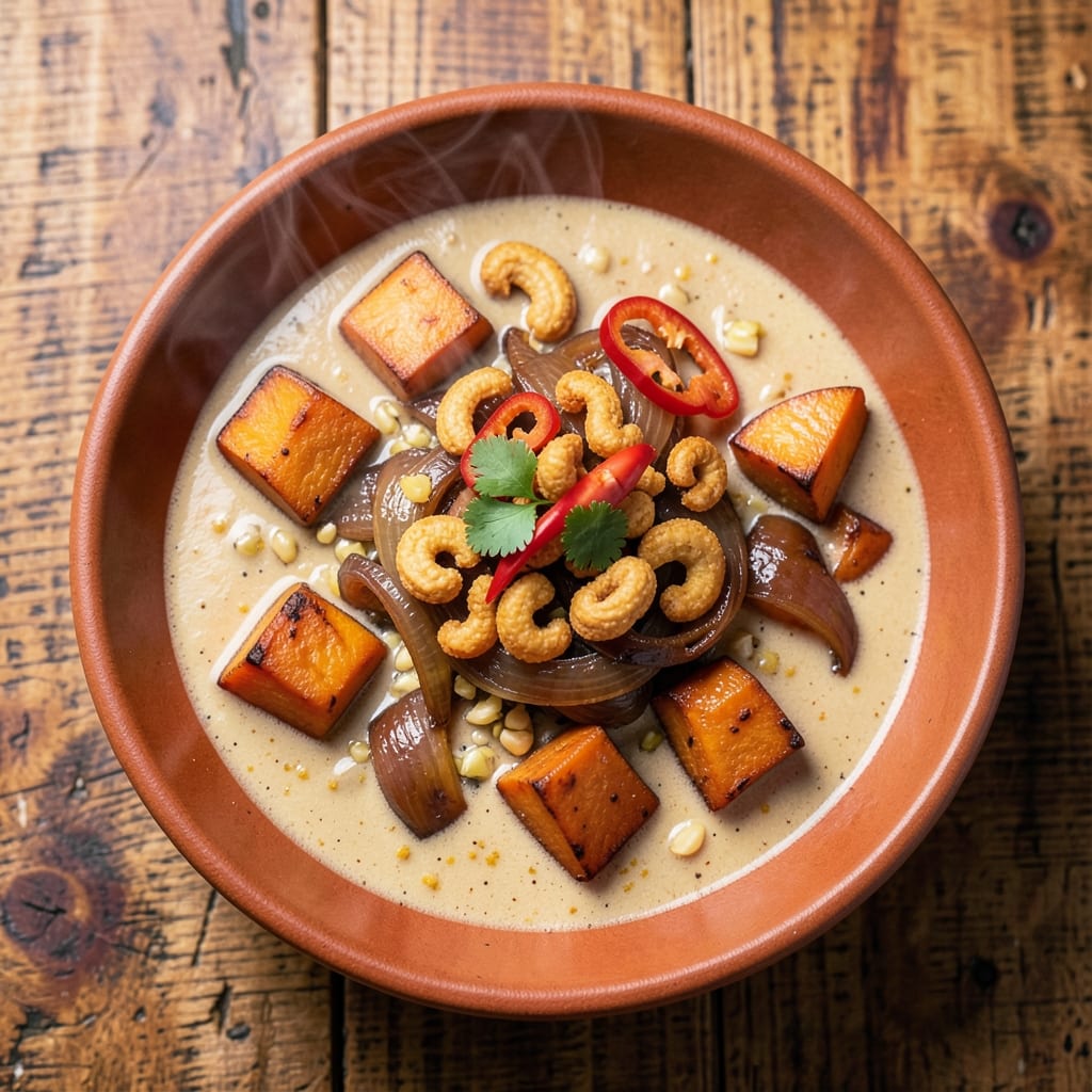 African Peanut Sweet Potato Soup Recipe: Nutty-Spiced Comfort in One Pot