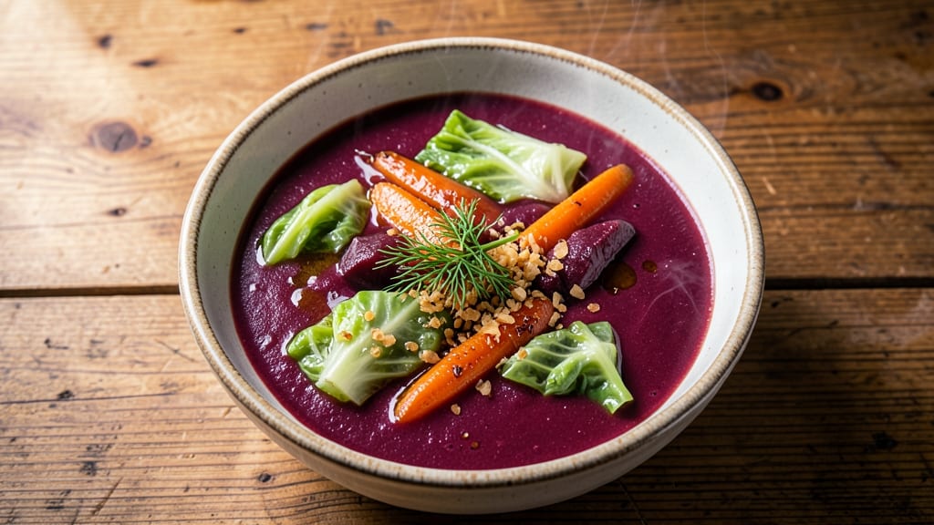 Beet Cabbage Carrot Soup Recipe: Earthy Tri-Color Roast for Hearty Weeknights