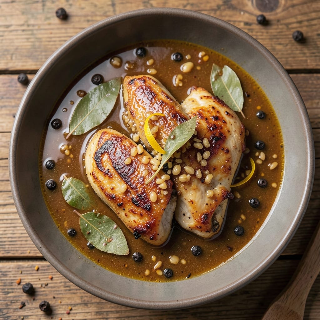 Adobo Soup Recipe: Soy-Braised Chicken and Veggies in Tangy Vinegar Broth