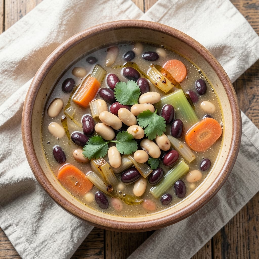 10 Bean Soup Recipe Pressure Cooker: Smoky Pantry Fusion in 25 Minutes