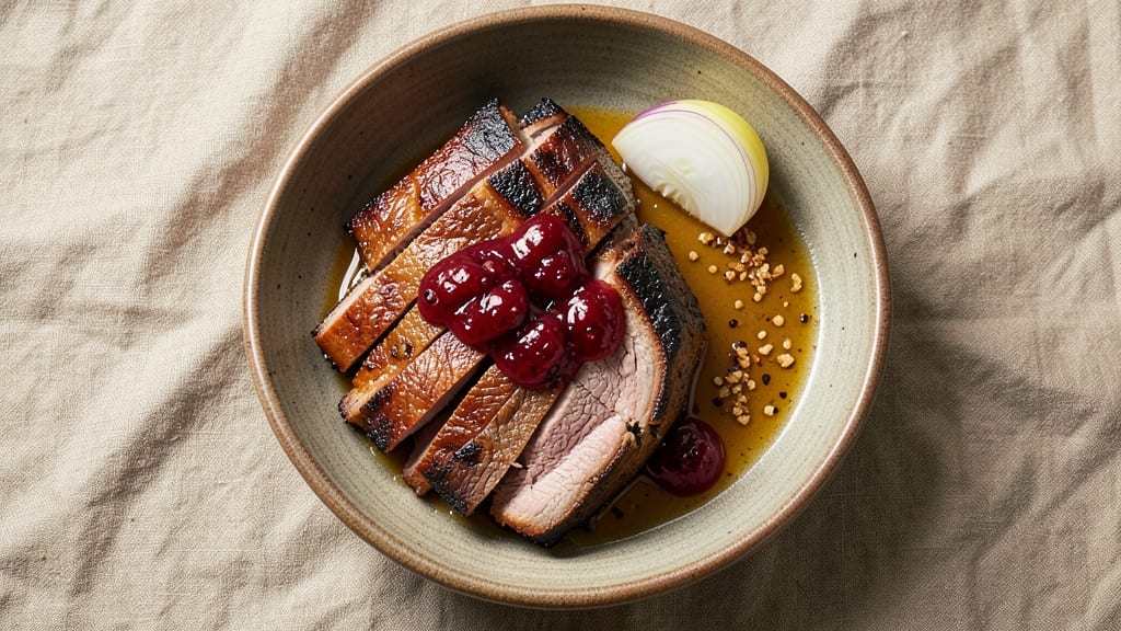 Brisket Recipe With Cranberry Sauce And Lipton Onion Soup Mix: Sweet-Tangy Glaze That Elevates Smoky Richness