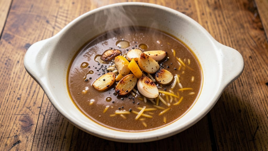 Ancient Ginger and Garlic Soup Recipe: Spiced Broth That Warms the Soul