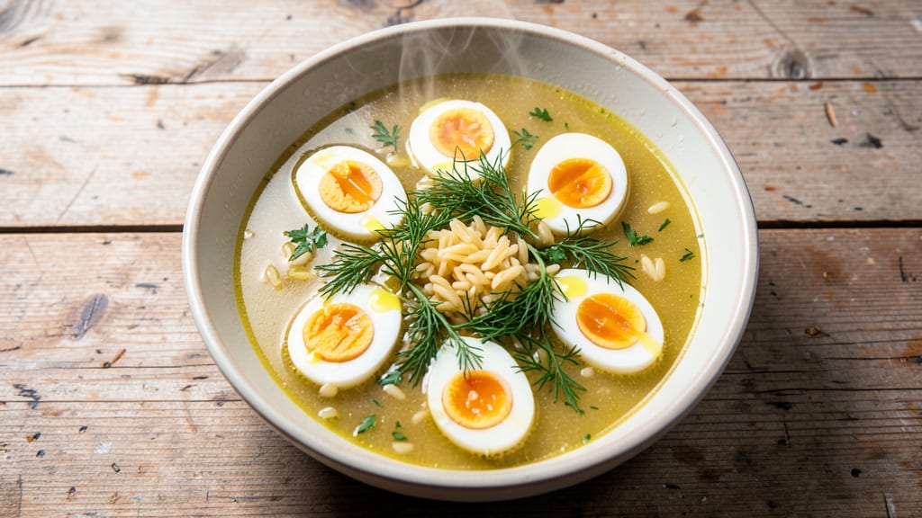 Authentic Greek Lemon Soup Recipe: Bright, Herby, and Effortless in 25 Minutes