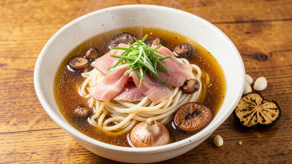 Beef Tendon Noodle Soup Recipe: Chewy Tendon Bites in Savory Broth