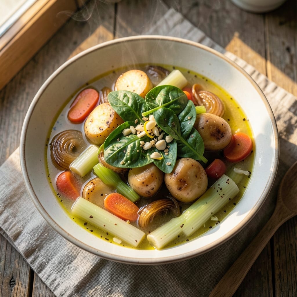 3 2 1 Soup Recipe: Layered Flavor Builds in One Pot