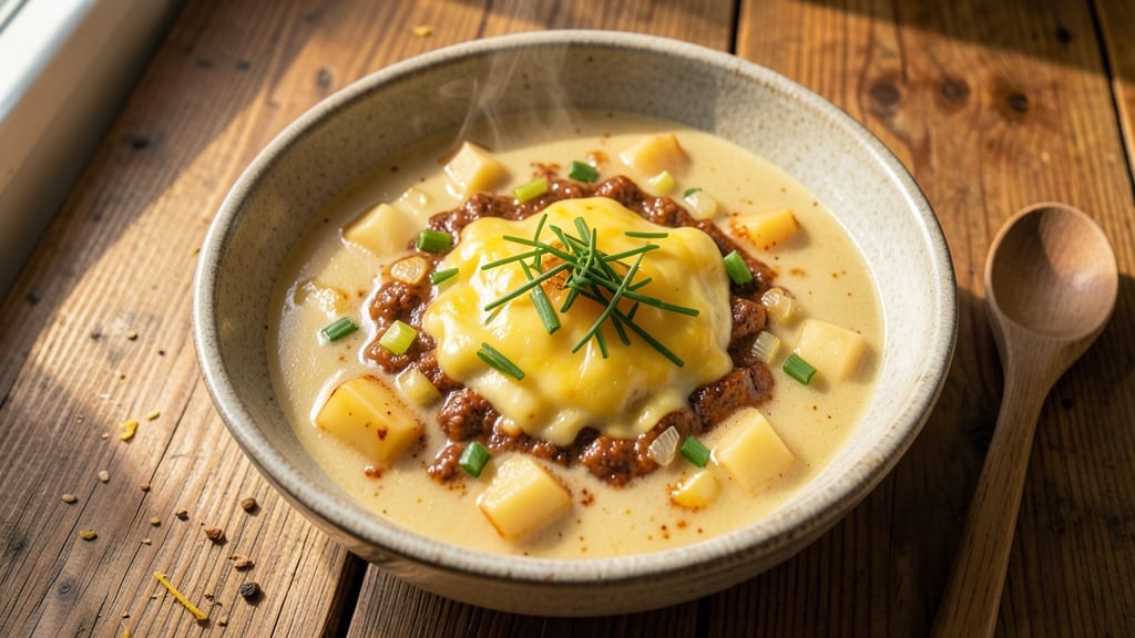 Betty Crocker Cheesy Potato Soup Recipe: Velvety Creaminess With Crispy Celery Crowns