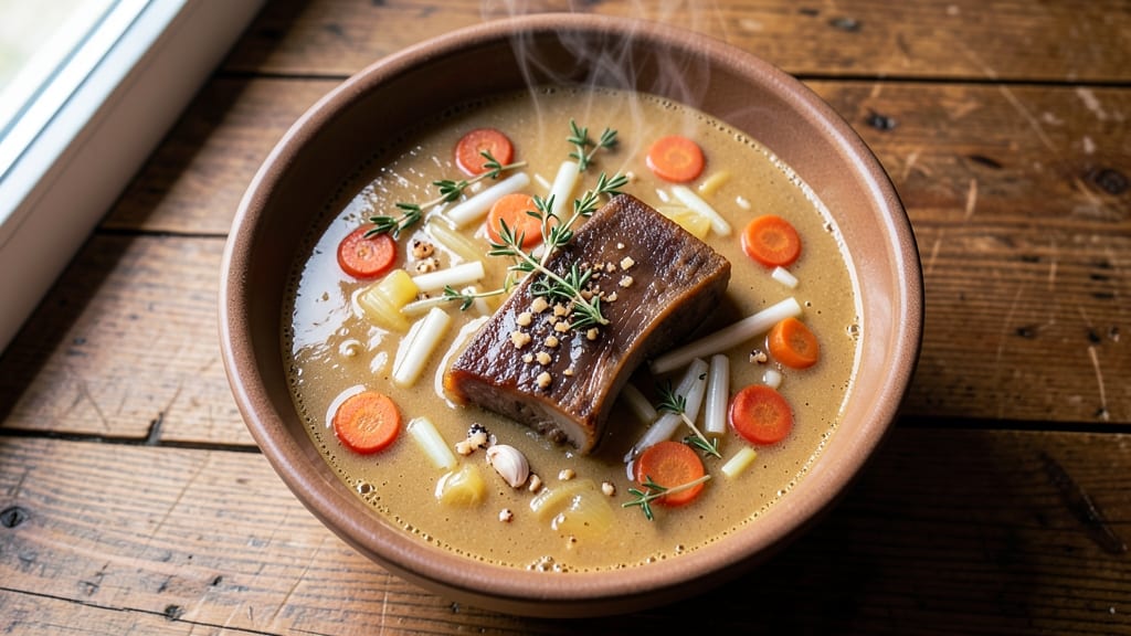 Bone Marrow Soup Recipe Crock Pot: Deep Savory Richness From Slow-Cooked Bones