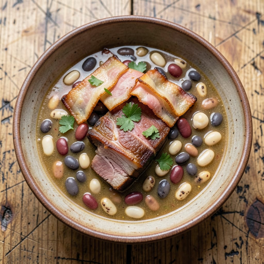 10 Bean Soup Recipe with Ham: Smoky Ham and Bean Symphony in One Pot