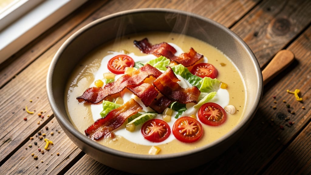 Bacon Lettuce Tomato Soup Recipe: Smoky Crunch and Creamy Balance
