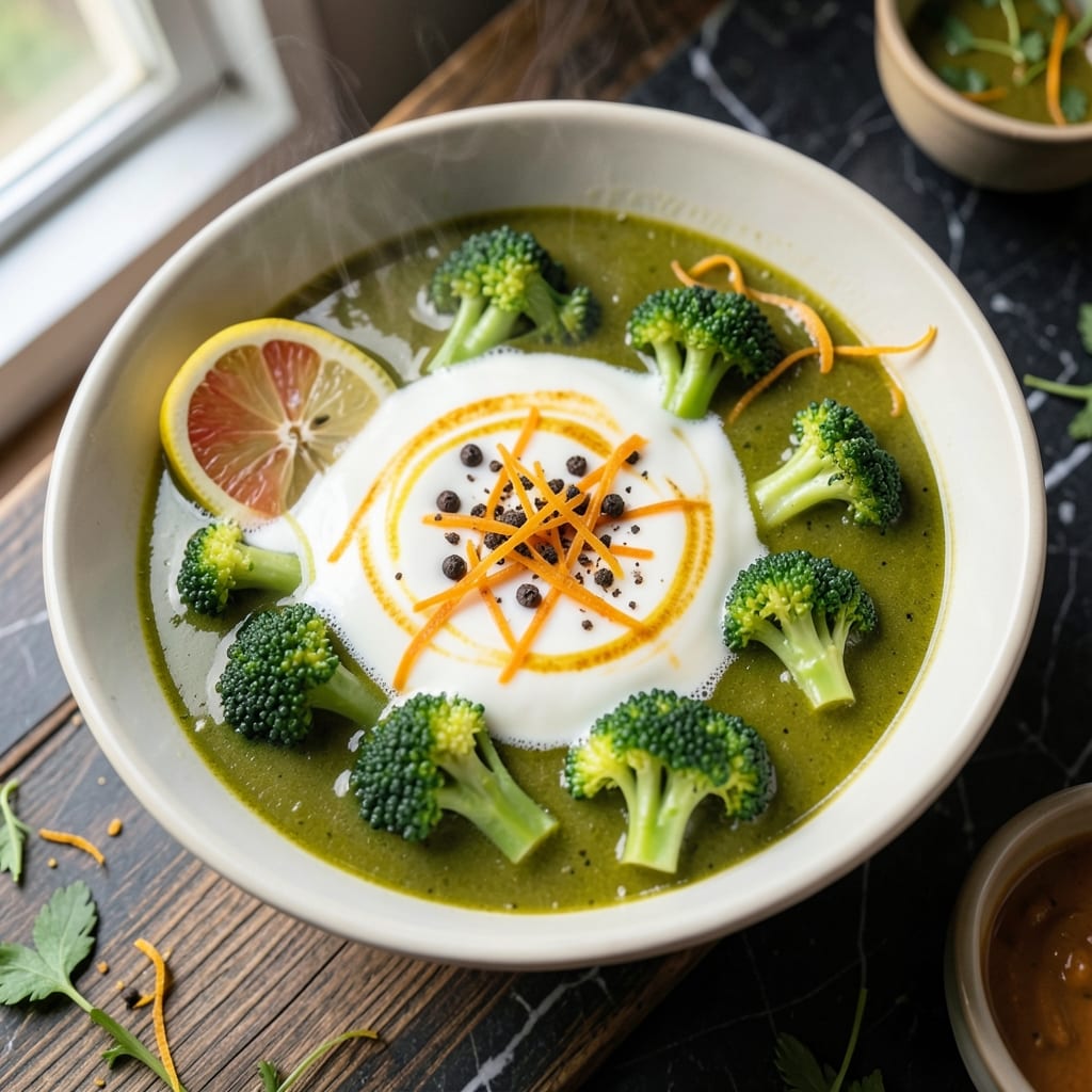 Alkaline Broccoli Soup Recipe: Gut-Friendly Greens with Creamy Turmeric Zing