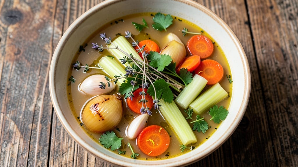 Au Bon Pain Vegetable Soup Recipe: Herb-Enhanced Roasted Veggie Base
