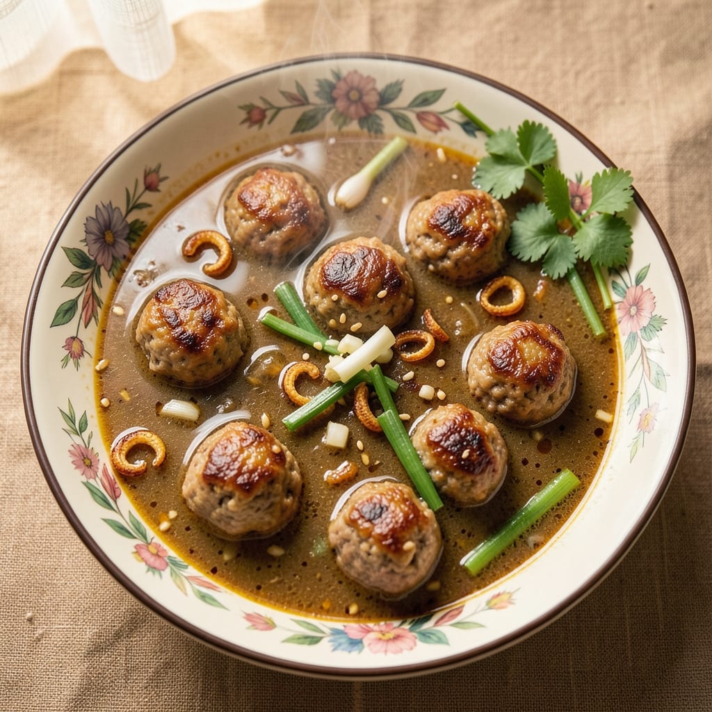 Albondigas Soup Recipe Filipino: Spiced Meatballs and Tomato Broth Harmony