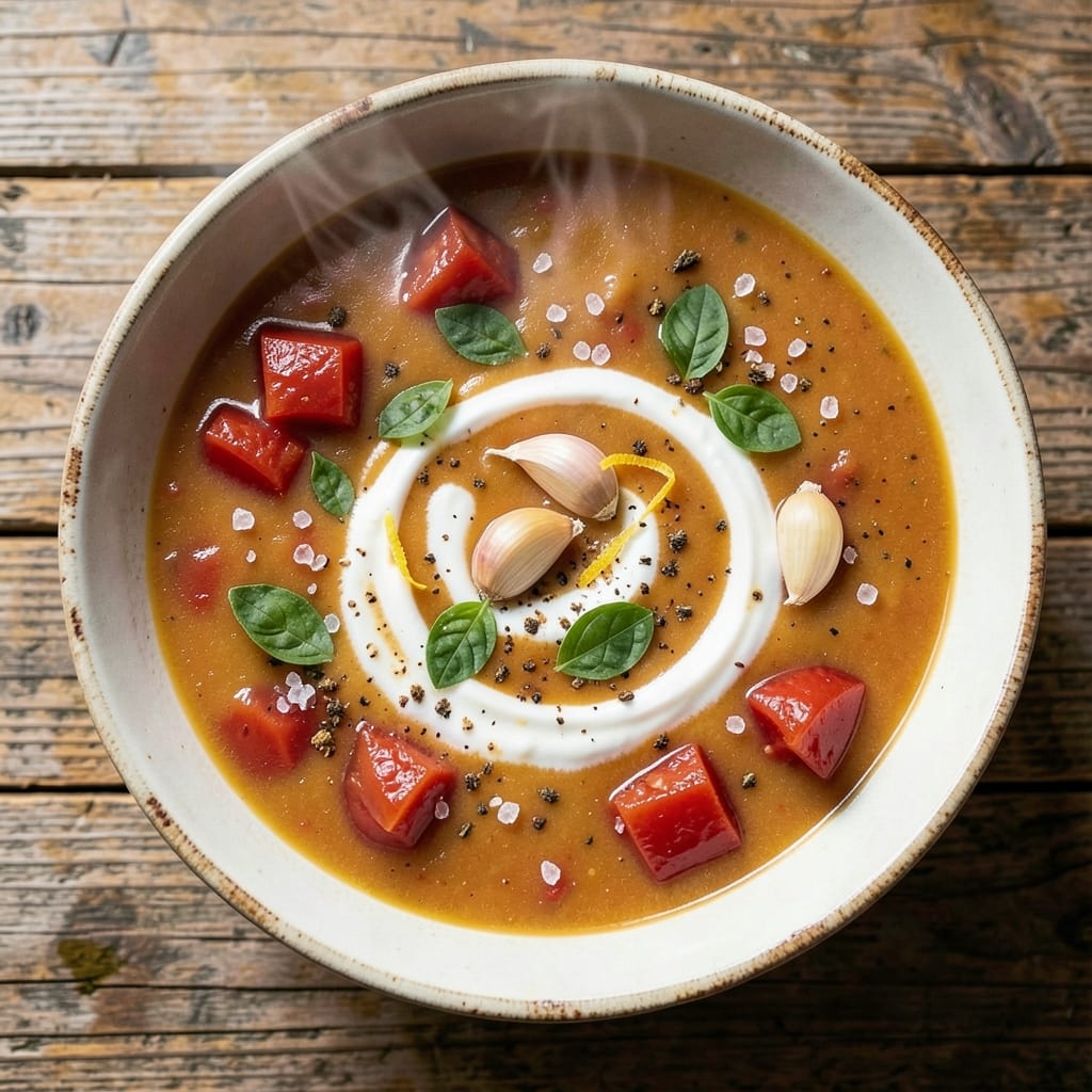 5-Ingredient Tomato Soup Recipe: Pantry-Perfect Richness Without the Blender