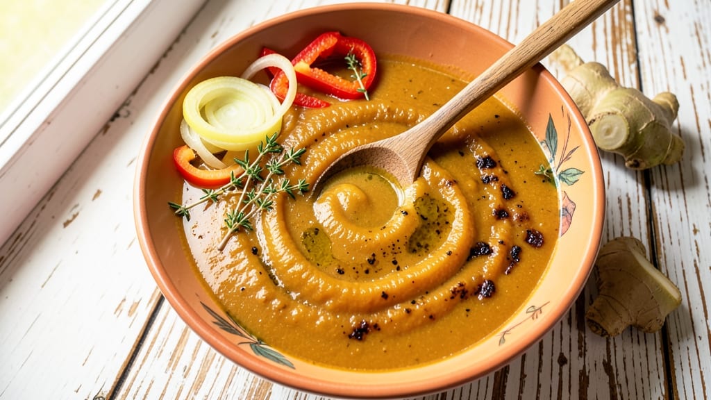 Bahamian Pumpkin Soup Recipe: Spiced Rum and Coconut Cream Velvety Smoothness