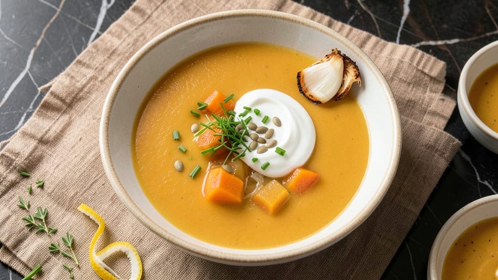 Basic Creamy Pumpkin Soup Recipe: Velvety Spiced Blend in 25 Minutes