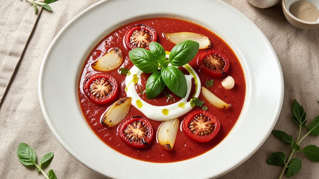 Arash Hashemi's Tomato Basil Soup Recipe: Herb-Infused Freshness With Perfect Balance