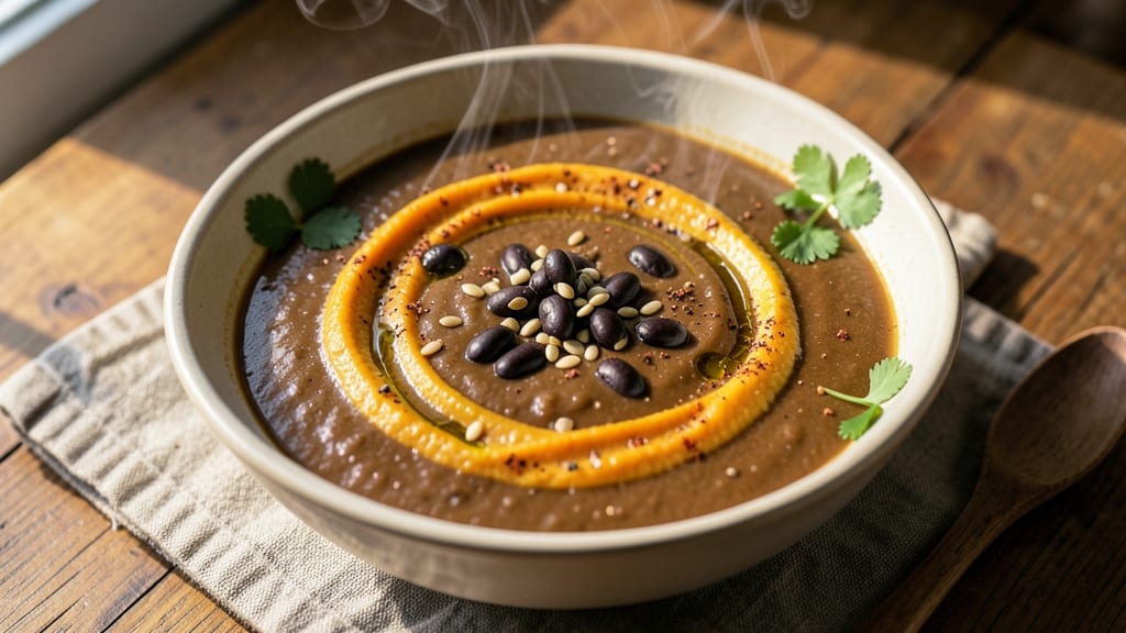 Black Bean and Butternut Squash Soup Recipe: Smoky-Sweet Spice Harmony in One Pot