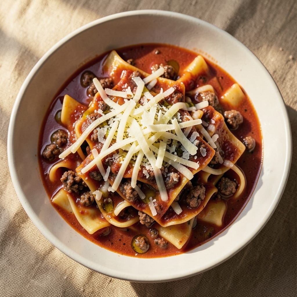 5 Star Lasagna Soup Recipe: Layered Pasta Comfort in One Pot