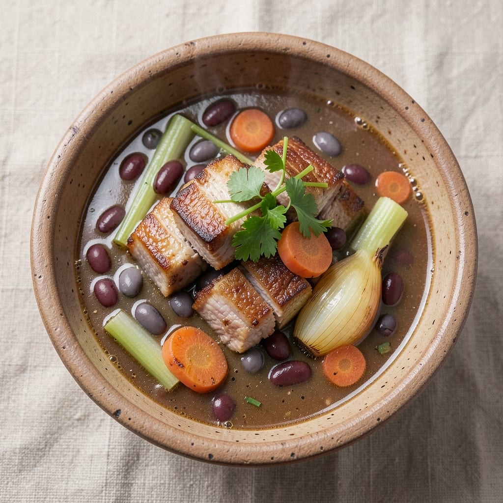 15 Bean Soup Recipe with Pork: Smoky Bacon-Infused Heartiness in One Pot