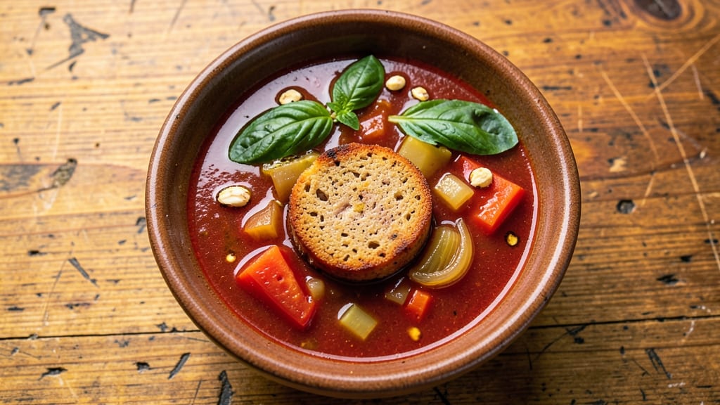 Boudin and Rustic Tomato Soup Recipe: Smoky Sausage Meets Garden-Fresh Tomato Bliss