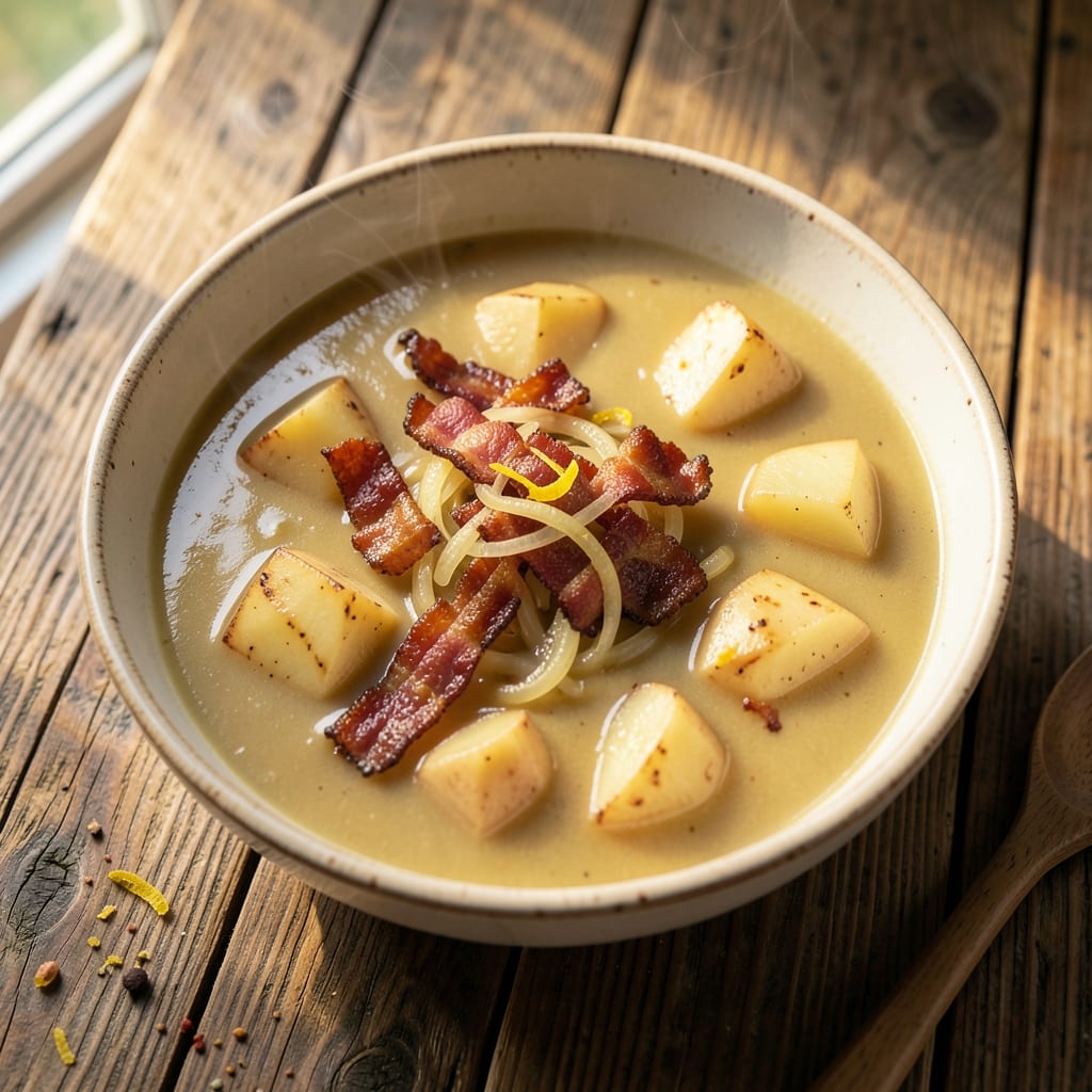 Aldi Potato Soup Recipe: Creamy Velvety Texture With Perfect Potato Chunks