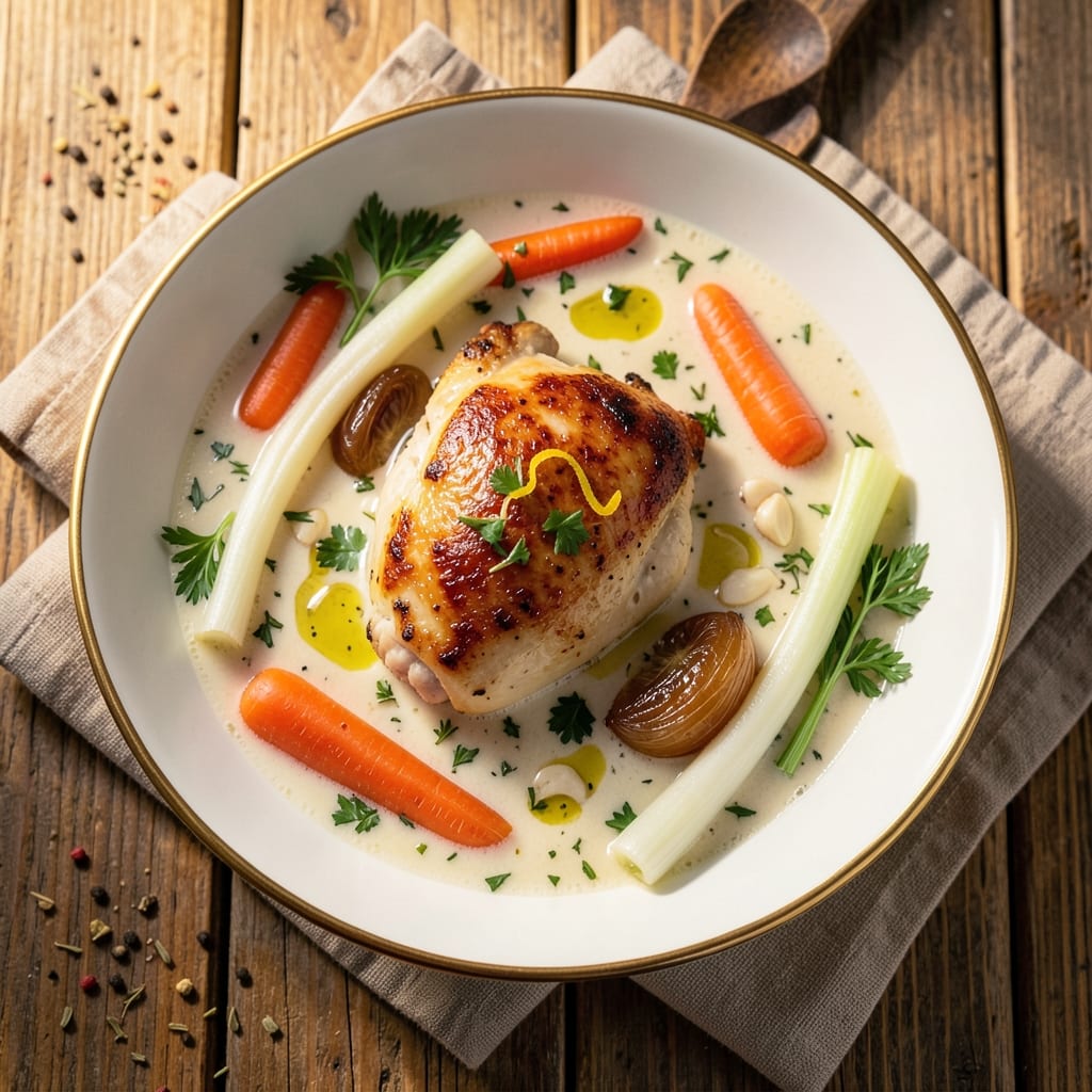 5-Star Chicken Vegetable Soup Recipe: Silky Broth and Star-Anise Depth