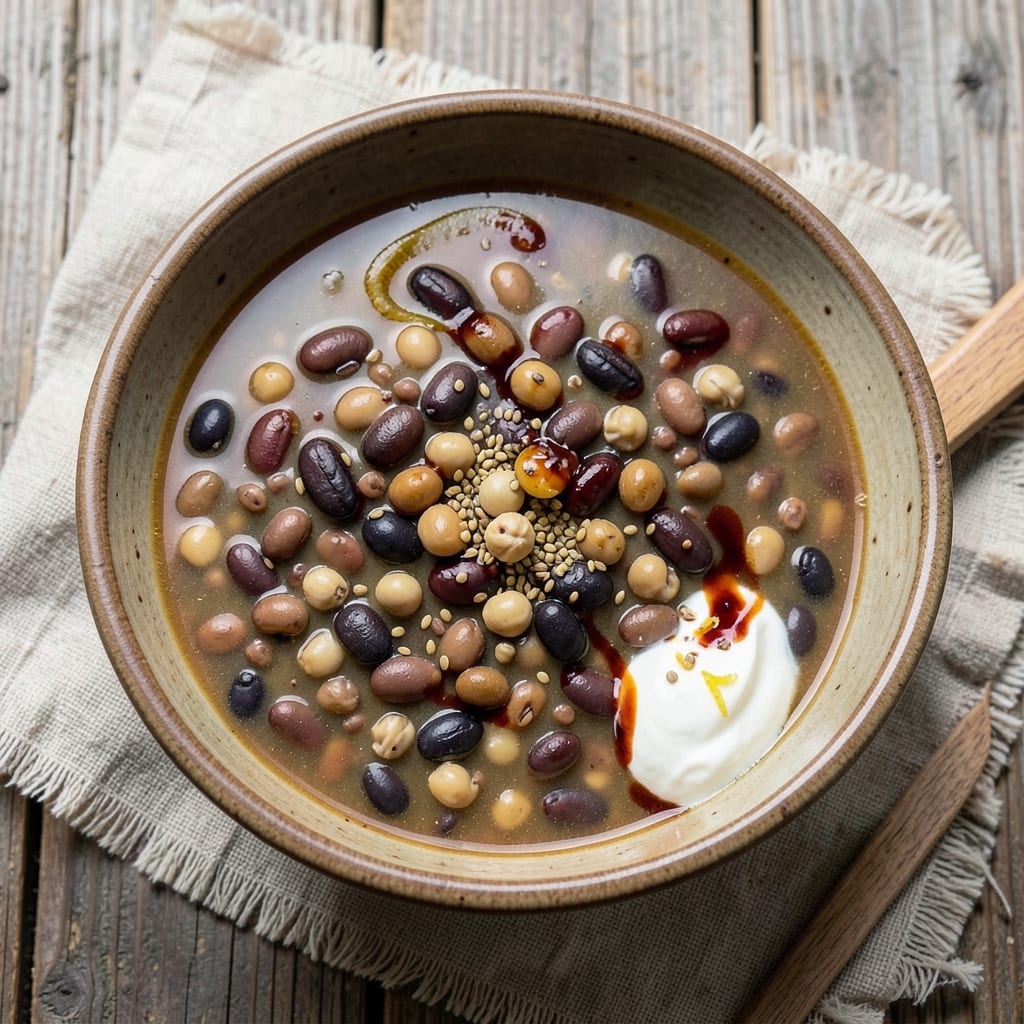 10 Bean Soup Recipe Crock Pot Vegetarian: Hearty Pantry Simmer With Toasted Spice Crunch