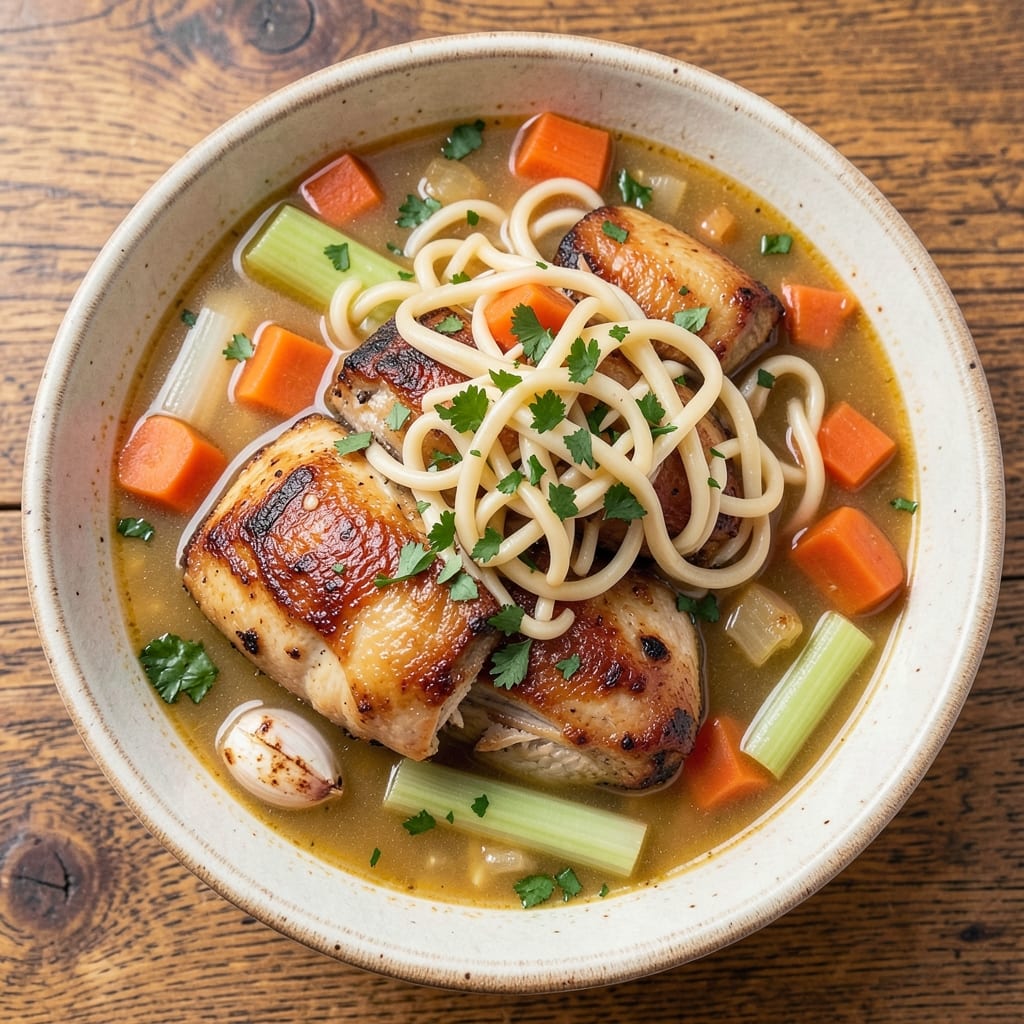 5-Gallon Chicken Noodle Soup Recipe: Pantry-to-Pot Flu Season Hero